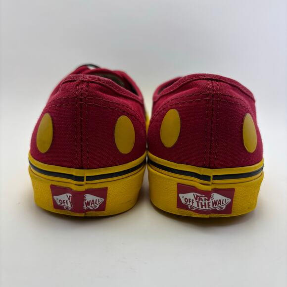 VANS x DISNEY  Authentic “Mickeys Birthday” Shoes Size Men 6 Women 7.5 - Picture 4 of 12